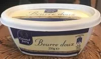 Mängden socker i Beurre doux