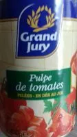 Mängden socker i Pulpe de Tomates Pelées en Dés au Jus