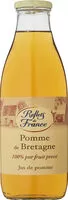 Mängden socker i Pomme de Bretagne 100% pur fruit pressé