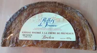 Mängden socker i Gâteau Breton fourré à la Crème de Pruneaux
