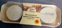 Mängden socker i Rocamadour au lait cru