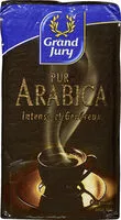 Mängden socker i PQ 250G Cafe Moulu Arabica Grand Jury