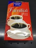 Mängden socker i PQ 250G Cafe Moulu Familial Grand Jury