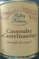Mängden socker i Cassoulet de Castelnaudary au confit de canard