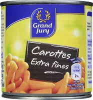 Mängden socker i Bte 1 / 2 Carotte Extra Fine Grand Jury