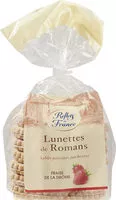 Mängden socker i Lunettes de Romans - Sablés pâtissiers pur beurre