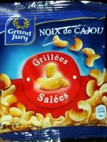 Mängden socker i Noix de cajou grillées salées