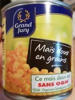 Mängden socker i Maïs doux en grains