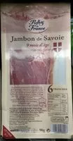 Mängden socker i Jambon de Savoie 9 mois d'âge