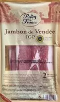 Mängden socker i Jambon de Vendée