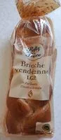 Mängden socker i Brioche vendéenne Igp