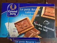 Mängden socker i Le Petit Beurre Tablette Chocolat au Lait