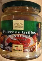 Mängden socker i Poivrons grillés au naturel
