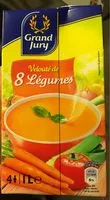 Mängden socker i Velouté de 8 Légumes