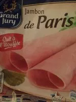 Mängden socker i 180G 4 Tranches Jambon De Paris Grand Jury