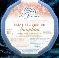 Mängden socker i Saint-Félicien du Dauphiné (25% MG)