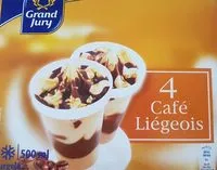 Mängden socker i 4 café  liégeois