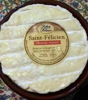 Mängden socker i 180G St Felicien 60% 15 Jours Affinage Reflets De France