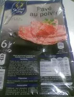 Mängden socker i Pavé au poivre