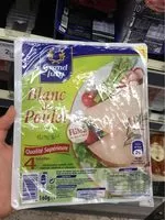 Mängden socker i Tranche de Blanc de Poulet Fumé