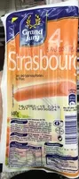 Mängden socker i 4 saucisses de Strasbourg