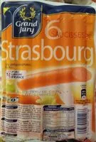 Mängden socker i Saucisses de Strasbourg x6