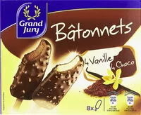 Mängden socker i Bâtonnets vanille chocolat