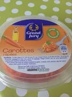 Mängden socker i Carottes râpées