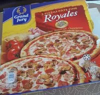 Mängden socker i 2 pizzas pâte fine Royales