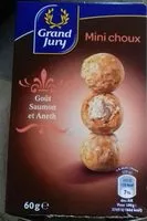 Mängden socker i 60G Mini Choux Saumon Grand Jury