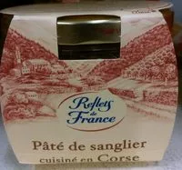 Mängden socker i Pâté de sanglier cuisiné en Corse