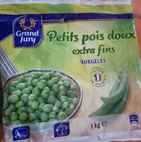 Mängden socker i Petits pois doux extra fins surgelés