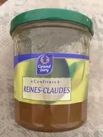 Mängden socker i Confiture de Reines-Claudes