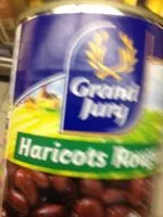 Mängden socker i Bte 1 / 2 Haricots Rouges Grand Jury