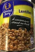 Mängden socker i Bte 4 / 4 Lentilles Au Naturel Grand Jury