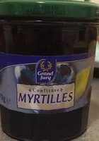 Mängden socker i Confiture Myrtilles