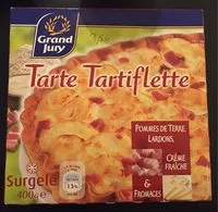 Mängden socker i Tarte Tartiflette