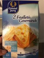 Mängden socker i 2 Feuilletés Gourmands Noix de St-Jacques Crème fraîche