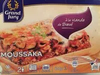 Mängden socker i Moussaka à la viande de boeuf