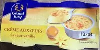 Mängden socker i Crème aux oeufs saveur vanille