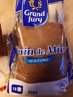 Mängden socker i Pain de Mie Nature