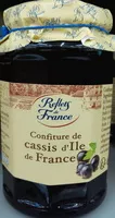 Mängden socker i Confiture de cassis d’Île de France