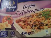 Mängden socker i Gratin d'aubergines surgelé