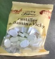Mängden socker i Pastilles du bassin de Vichy