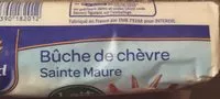 Mängden socker i Bûche de Chèvre Sainte Maure