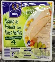 Mängden socker i Blanc de Poulet aux Fines Herbes