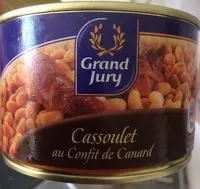 Mängden socker i Cassoulet au confit de canard