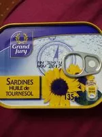 Mängden socker i Sardines huile de tournesol