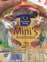 Mängden socker i 130G Mini Saucisson Sec Assorti Grand Jury