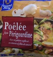 Mängden socker i Poêlée façon Périgourdine